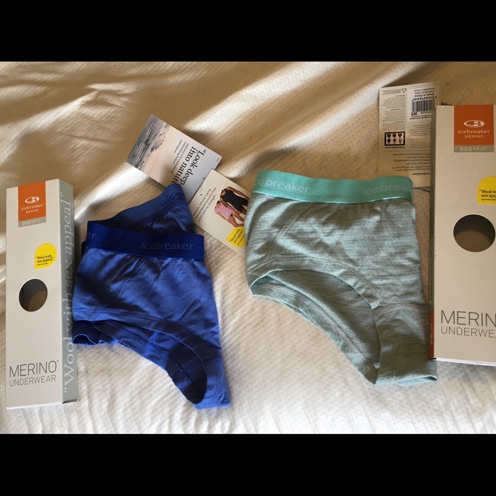 Icebreaker merino wool undies S -NWT